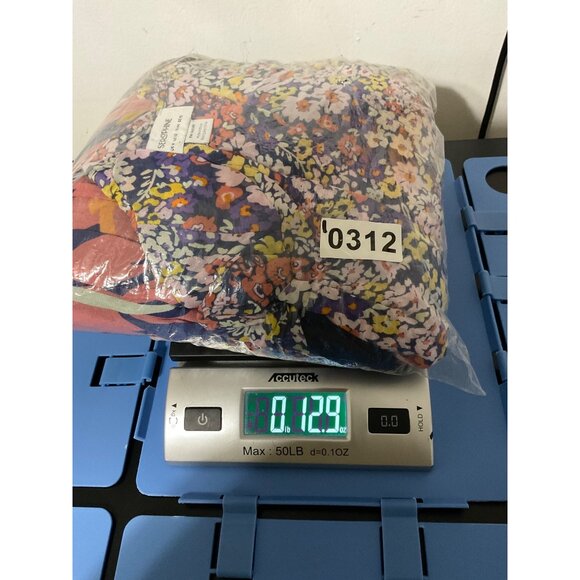 Seraphine Maternity Dress Long Sleeve Floral Midi Nursing Access size US 10 - Picture 14 of 14